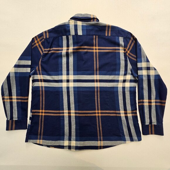 Barbour Tailored Fit Flannel Button Down XXL - Picture 3 of 7